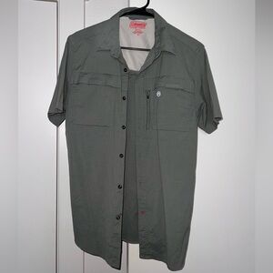 Coleman Men's Gray Short Sleeve Shirt
